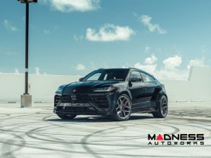 Lamborghini Urus Custom Wheels - EVO-4R by Vossen - Dark Smoke Lamborghini Urus Custom Wheels - EVO-4R by Vossen - Dark Smoke